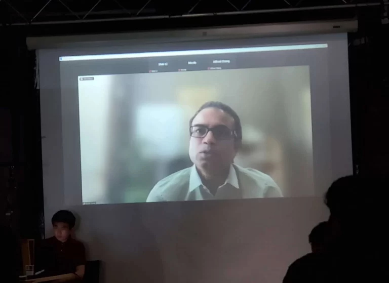 Sanjib Basak's virtual AI Robotics presentation for Durham University students