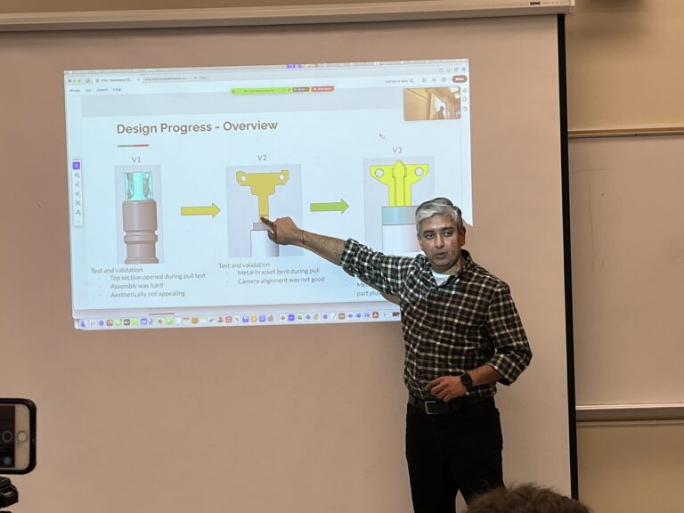 Dr. Ketan Rasal shares his Robotics experience at SFSU