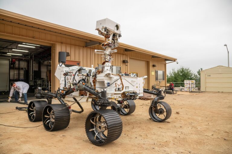 Rover JPL Mars Testing Yard
