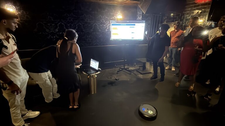 Robot demo at Not Your Father's AI 2025